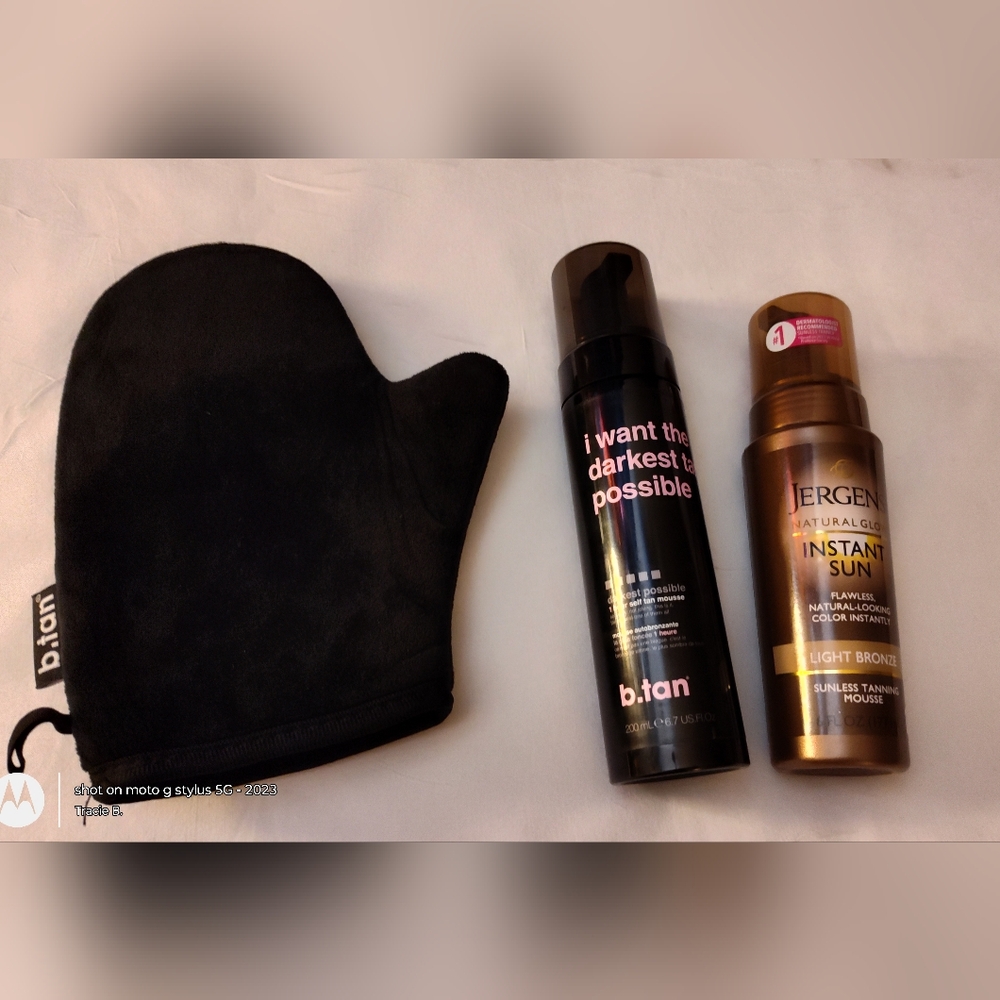B Tan & Jergens Self Tanner bundle
